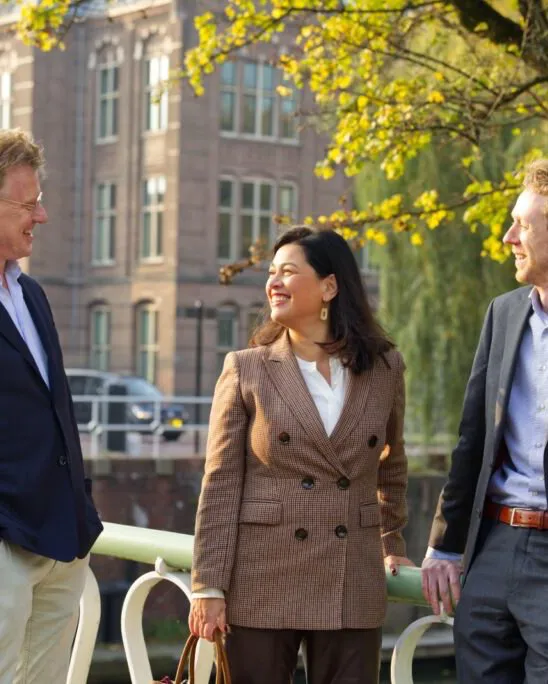Het LBCT Nexus-team aan de gracht